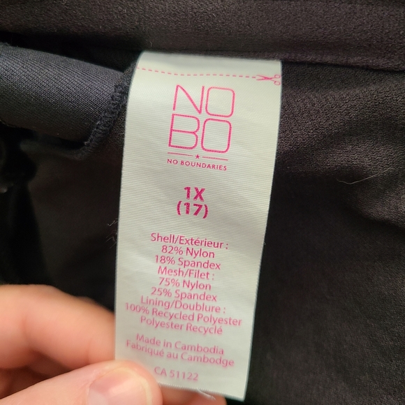 NOBO One Piece Swimsuit size 1x - Picture 3 of 3